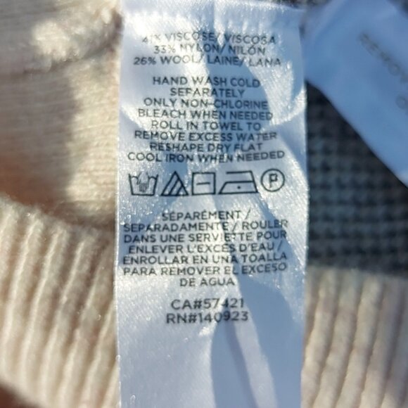 Ann Taylor Loft turtleneck animal print sweater dress - Picture 8 of 8